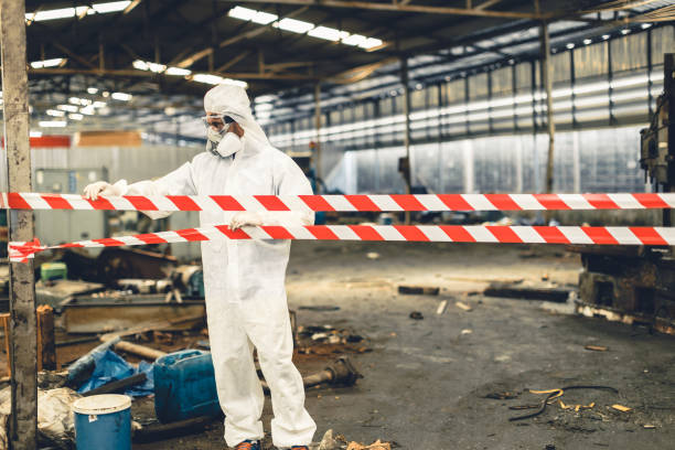 Professional Trauma Scene Cleanup technician working in Watertown, SD